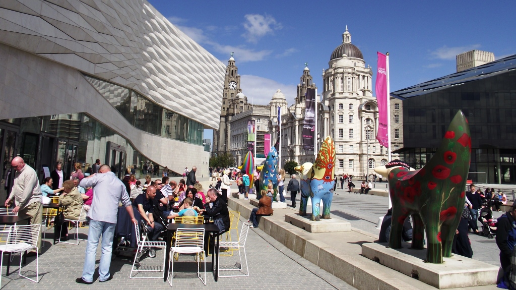 outside museum of Liverpool