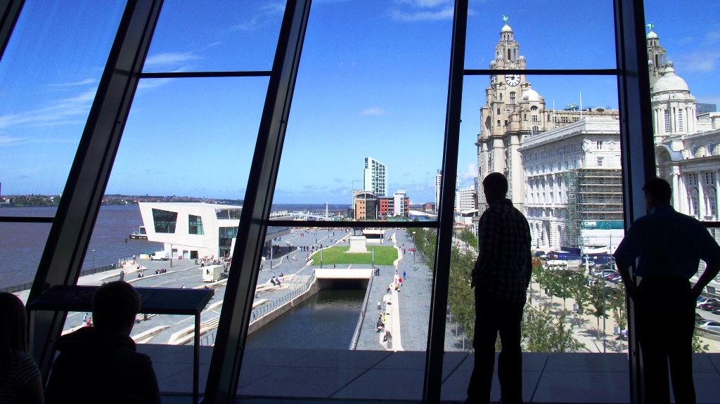 view from museum of liverpool